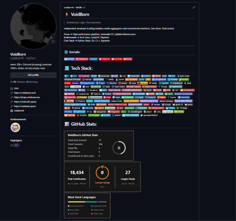 Voidbornfr GitHub